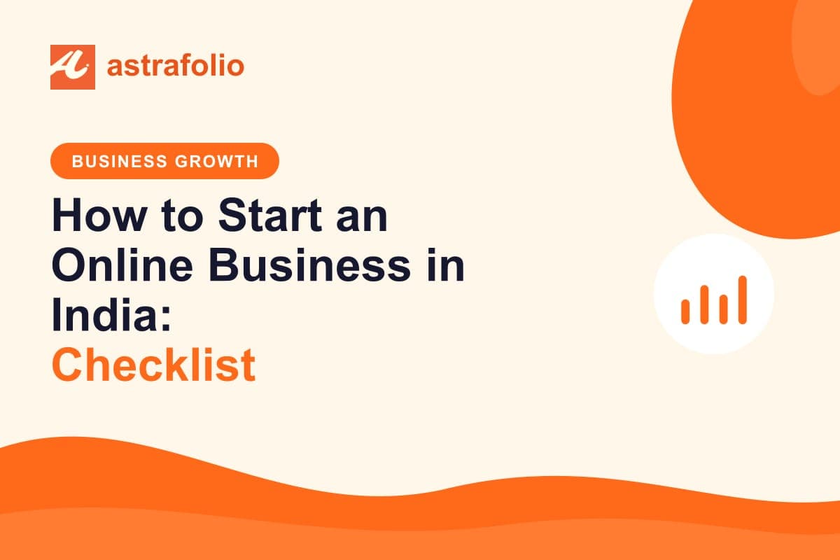 Cover for the article: How to Start an Online Business in India: Checklist