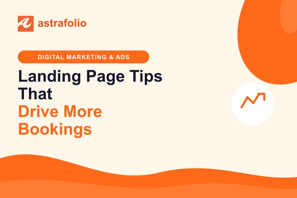 Cover for the article: Landing Page Tips That Drive More Bookings