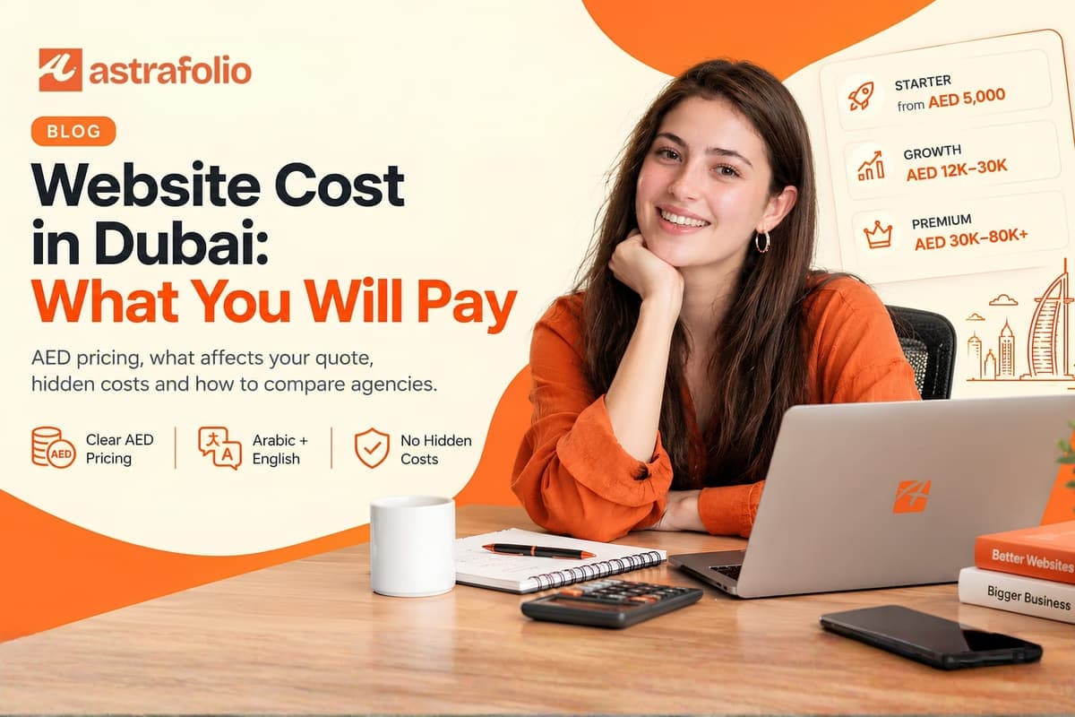 Cover for the article: Website Cost in Dubai: What You Will Pay